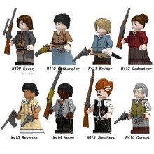 Red Dead Redemption Lego Minifigures Figures Toy Cowboy Heroes