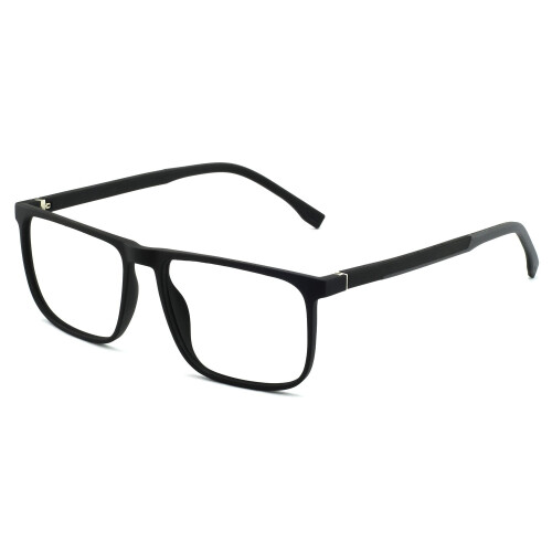 Blue Light Blocking Computer Glasses for Men, Reduce Digital Eye Strain, 7100 Black