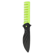Pocket Comb Folding Hair Comb with Dual Purpose Teeth for Travel Beard and Mustache Grooming
