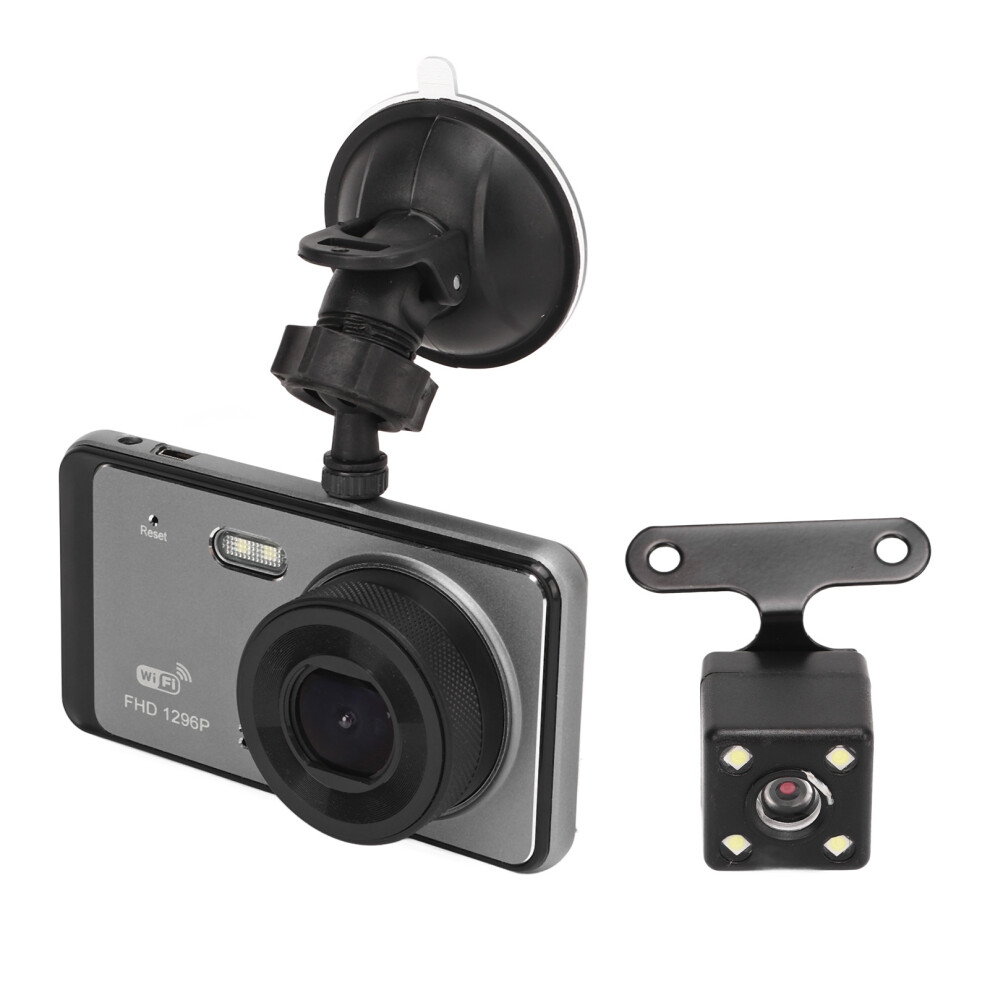1080P Dual Car Camera Wifi Night Vision 150Mah Loop Dvr 6951389933691