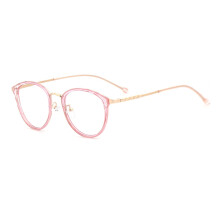 Progressive Reading Glasses Blue Light Blocking Multifocal Readers Spring Hinges, Gold Silver Pink