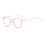 Progressive Reading Glasses Blue Light Blocking Multifocal Readers Spring Hinges, Gold Silver Pink 1