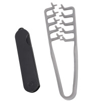 Hair Styling Comb Set with Wide Tooth Volumizing Design, Foldable Dual Function for Men and Women