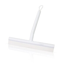 Shower Squeegee for Glass Doors with Silicone Holder, Streak Bathroom Cleaning, Lavender