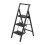 Garden Sanctuary 3-Step Foldable Step Ladder with Handle 3