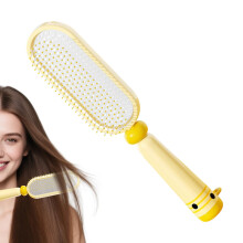 Hair Brush for Thick Hair with Anti Frizz Cushion Base and Gentle Scalp Massage for All Hair Types