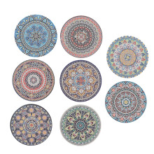 Rhinestone Painting Coasters with Holder DIY Kit for Adults Kids AA1061