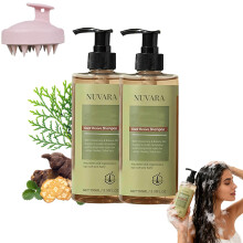 Hair Thickening Shampoo with Deep Root Hydration and Visible Volume Boost for Thinning and Damaged Hair, 2PCS 17.7oz