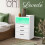 Levede Bedside Table Nightstand USB Charger 8