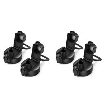 4Pcs Auto Spout Lid for Flask Wide Mouth 12, 16, 18, 20, 32, 40, 64Oz, Replacement Wide Mouth Lid with Button Lock