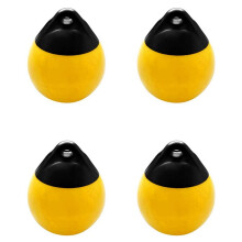 4X Bola de Defensa de de Pvc de Alta Resistencia de Ancla Redonda Bola de Parachoques de Muelle Protección Inflable de Amarre Marina