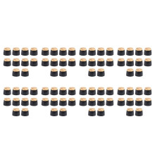 80X Guitar AMP Amplifier Knobs Push- Black+Gold Cap for Amplifier