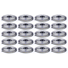 20X Flexible 5M Cc 12V 36W Smd 2835 x 300 Lumières Ip20 Blanc Chaud (3000K) de Bande de Bande de Led