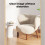 Levede 165x60cm Arched Floor Mirror Gold 4