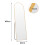 Levede 165x60cm Arched Floor Mirror Gold 9
