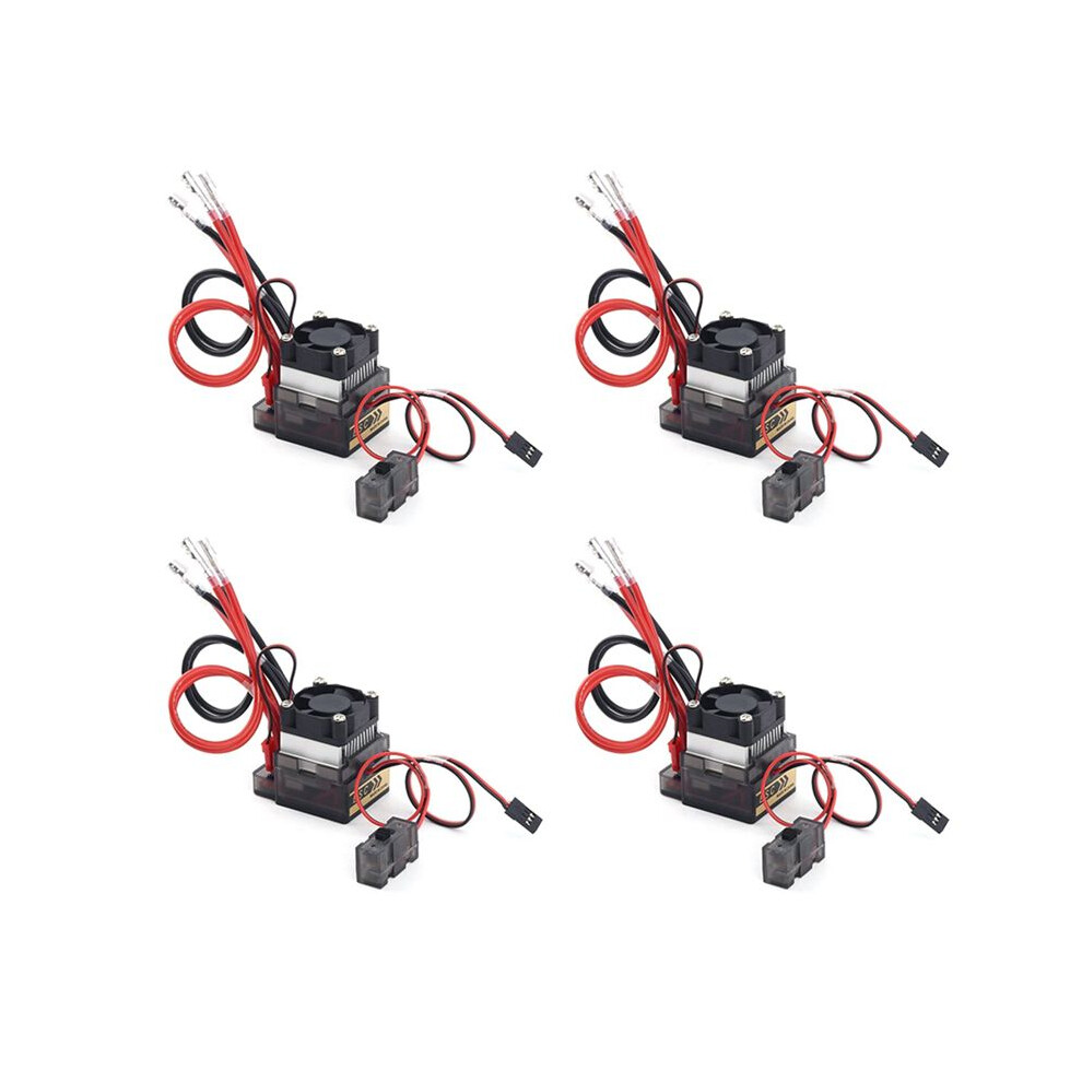 4X 320A 7.2V-16V Bidirectional Brushed Esc Speed Controller For Rc Car Truck Boat 6032853663341