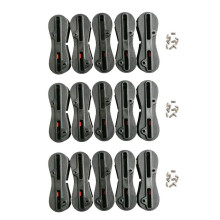 15 St/Set II Fusion Fin Box 3 Center Fin+12 Sidofenor Surffenpluggar 0+5+9 Graders Fenplugg Surfingbräda TillbehöR