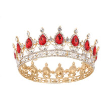 Bridal Tiara with Sparkling Rhinestones Wedding Crown Headpiece for Women Princess Party