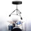 Drum Throne with Thick Padded Seat, Foldable Drum Stool for Performers Stable Tripod Base 2