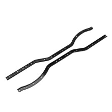 10 Pièces Rails de Cadre de Châssis En Acier pour AXIAL SCX10 90027 SCX10 II 90046 90047