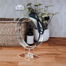 10X Acrylic Headband Holder, Hair Accessories, Headband Display Stand, Jewelry Holder Transparent