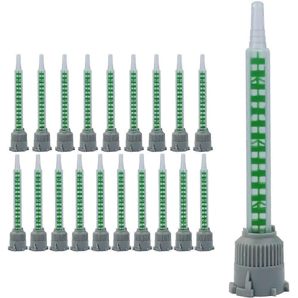 20 Pcs Epoxy Mixing Nozzle Adhesive Mixing Nozzle Tip For Resin Adhesive Cartridges 50Ml (1:1 & 2:1 Ratio) 9122581436342