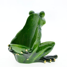 Frog Wine Rack Ornaments Sculpture Homeware Art Decor for Kitchen Cabinet