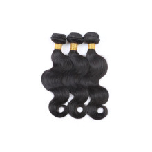 Indian Virgin Human Hair Deep Wave Bundles 16 Inch Natural Color Ready to Dye and Heat Style