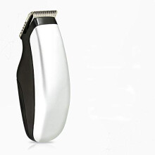 Mini Electric Hair Clipper with Stainless Steel Blades, Battery Powered Hair Trimmer for Family Use