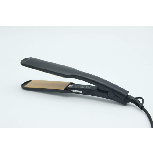 Hair Straightener Flat Iron with LED Display, Dual Voltage Ceramic Ionic, Fast Heating Black 1