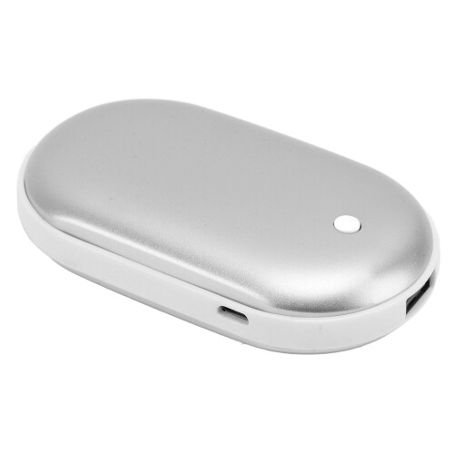 Aluminium Hand Warmer2400mAh USB Rechargeable 1