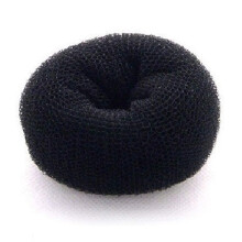 Hair Bun Maker Small Black Donut Bun Tool for Ballet Quick Styling and Secure Hold