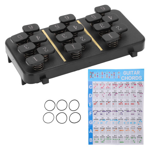 Guitar Chord Changer Learning Aid for Beginners, Finger Placement Guide and Practice Support