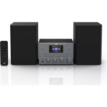 JVC UX-D425B Bluetooth Traditional Hi-Fi System - Gun Metal