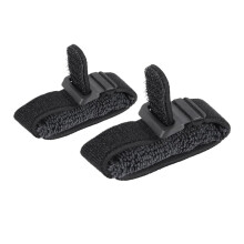 Guitar String Mute Dampener 8PCS Adjustable Fretboard Muting Strap 7.28 inch for Bass and Electric Guitar