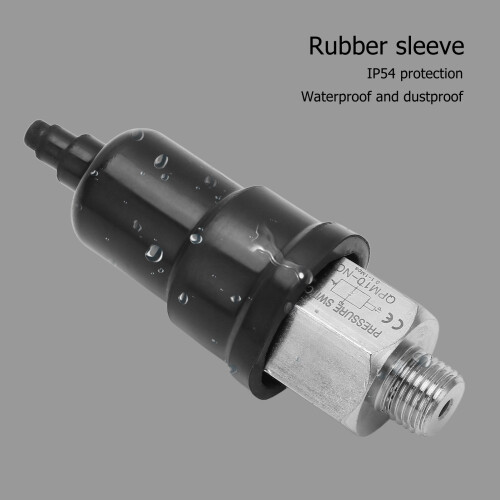 Stainless Steel Pressure Switch with Rubber Sleeve