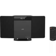 JVC RD-D325B Bluetooth Flat Panel Hi-Fi System - Dark Grey