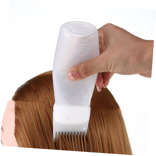 Hair Dye Applicator Bottle with Comb for Precise Root Application and Even Color Distribution 1