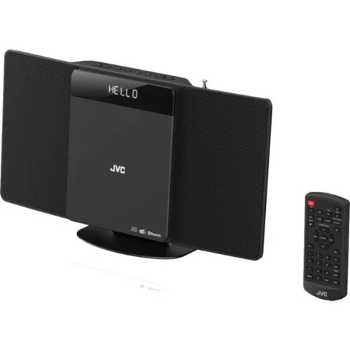 JVC JVC RD-D325B Bluetooth Flat Panel Hi-Fi System - Dark Grey 2