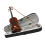 4/4 Acoustic Violin Kit for Beginners, Solid Wood Full Size Student Set with Case and Bow 1
