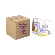 Fortisip Compact Fibre Vanilla 125ml Case of 24