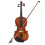 Handmade Solid Wood 4/4 Full Size Violin with Case, Clear Balanced Tone for Beginners and Students 1