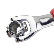 48-in-1 Double End Socket Wrench 45# Steel, Chrome Plated