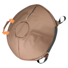 Hand Drum Cover, Padded ShockAbsorbing Protection for Travel and Storage, Lightweight Brown