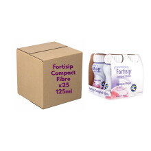 Fortisip Compact Fibre Strawberry 125ml Case of 24