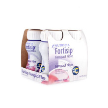Fortisip Compact Fibre Strawberry 125ml Pack of 4