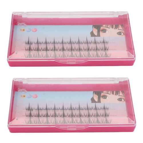 Mixed 11-13mm Soft Blossom DIY Curled Cluster Eyelash Extensions (2 Boxes) 1