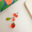 Phone Lanyard Strap Strawberry Leaf Pattern Phone Chain for iPhone and Android 3