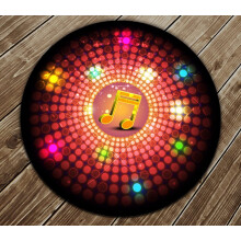 Non Slip Drum Rug 100CM Round Soundproof Drum Mat with Noise Reduction and Floor Protection