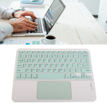 Bluetooth Keyboard with Touchpad 78 Keys, Ultra Slim, Green